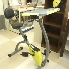 札幌市 清田区 BTM  エアロバイク デスク付き 折り畳み コ...