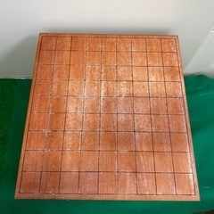 将棋盤　汚れやスレ有り　幅33 奥36.5 高さ25.5cmの画像