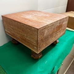 将棋盤　汚れやスレ有り　幅33 奥36.5 高さ25.5cmの画像