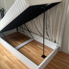 収納付きシングルベット　28.31引き取れる方！の画像
