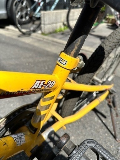ドタキャンに付き再投稿　子供用自転車　20インチ　現状渡し　イエロー　配送可