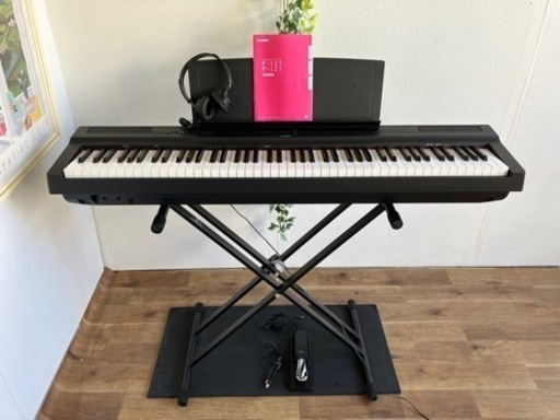 【美品】YAMAHA P-125B　専用スタンドL-125B　ペダルFC3A 美品】YAMAHA P-125B 専用スタンドL-125B ペダルFC3A 2020年製 電子ピアノ