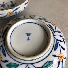 有田焼　可憐な和柄小鉢　4枚の画像