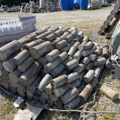 花壇、土留め、テストピース