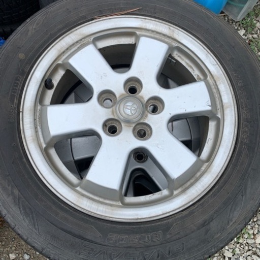 プリウス純正、夏タイヤアルミ、4本セット/185/65/15