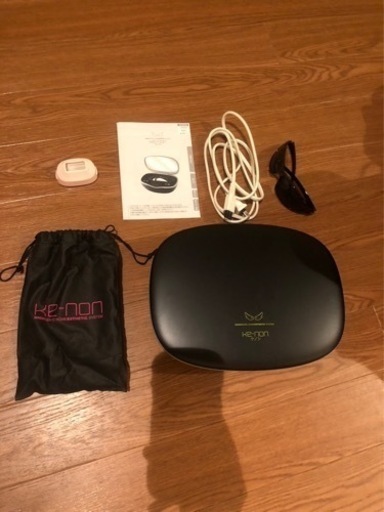 ケノン　脱毛器　美顔スキンケア付き