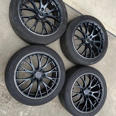 RAYS HOMURA 19x8.5J 245/45/19 レイズ　ホムラ