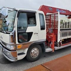 建築資材配送(４tユニック運転手)