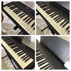 YAMAHA 88鍵 電子ピアノ DIGITAL PIANO P-105 スタンド付き　2014年製 の画像
