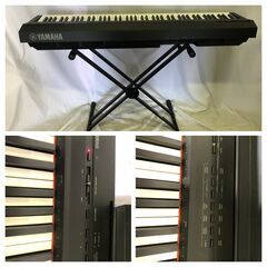 YAMAHA 88鍵 電子ピアノ DIGITAL PIANO P-105 スタンド付き　2014年製 の画像