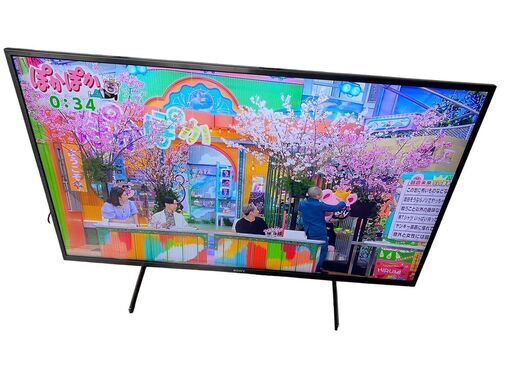 SONY ソニー ４K液晶テレビ KJ-43X8000H 2020年製 43型 動作確認済 美品　直接引取大歓迎‼