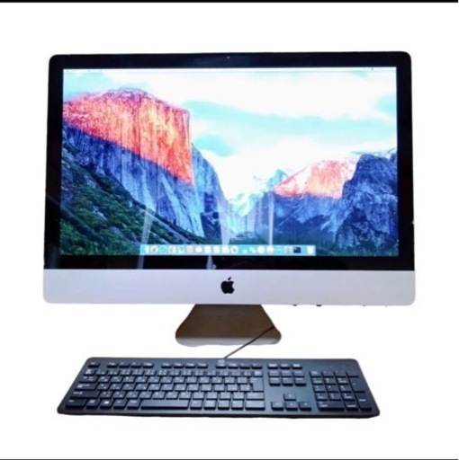 【今週末限定】iMac 27インチ 2010アップル i3 高速SSD メモリ大容量8GB