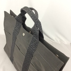 HERMES エルメス エールライン PM キャンバスデニム トートバッグ