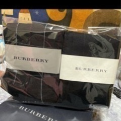 BURBERRY ハンカチ 靴下セットの画像