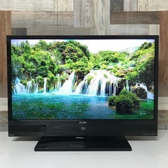即日受渡❣️三菱32型 Blu-ray&HDD搭載25500円の画像