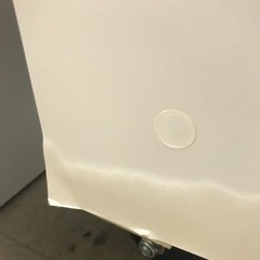 取引場所　南観音　O 2303-988 キッチンキャビネット　白　小サイズ　汚れ　キズあり　側面めくれ等ありの画像