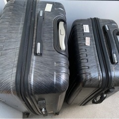 「受け渡し予定者決定」スーツケース　無料　2個