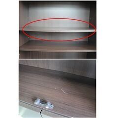 ☆ スイートデコレーション 書棚 スワロー 幅80×奥行32.5×高さ180cm ガラス扉 ダークブラウン 本棚 飾り棚 食器棚 シェルフ 札幌 東区 北20条店の画像