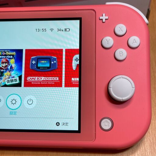 美品】任天堂 Switch Lite クレイ＋ マグネット充電ケーブル +箱
