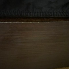 美品✨ニトリ ダブルベッド 【引き出し、コンセント、ライト付き】の画像