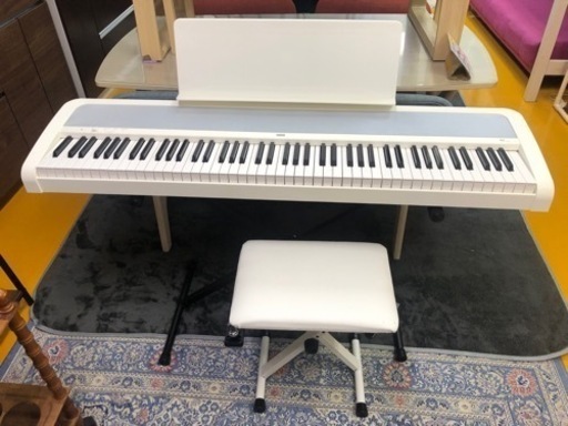 【リサイクルサービス八光】2019年製　コルグ　電子ピアノ B2　ホワイト　88鍵盤