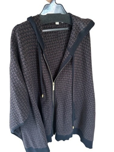 マイケルコースコットンニットポンチョ