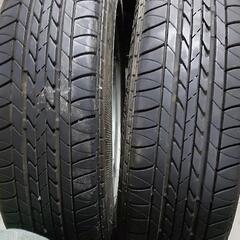 軽トレーラー純正ホイールタイヤ付き4穴 良好 (240ZG喜輝