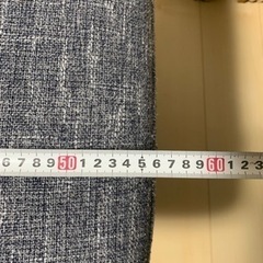 ３人がけソファオットマンあり決まりましたの画像