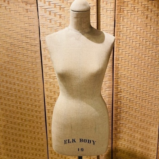 【売約済み】elk body トルソー　マネキン　ボディ　ビンテージ　19 アパレル　什器　インテリア　