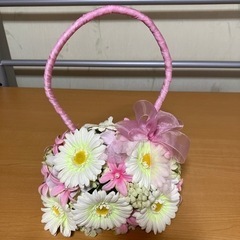 譲り先決定　バッグ型ミニブーケ