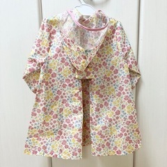 女の子　レインコート　80 - 90 美品の画像