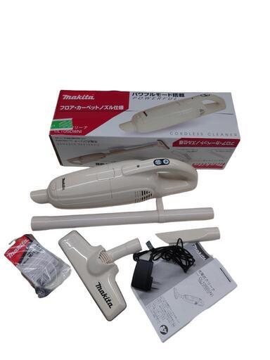 【売ります】マキタ　充電式コードレスクリーナー　紙パック式　CL105D