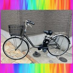 ?特①?Panasonic　ビビ　26インチ　6Ah　電動自転車　電動アシスト自転車　中古　3241