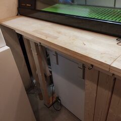 1000円お支払いします。立ち飲み　カウンター　DIY　パイン集成材