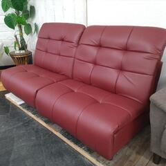 新品アウトレット品!ヘッドリクライニングソファベッドの画像
