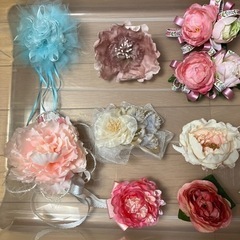 譲り先決定　コサージュ