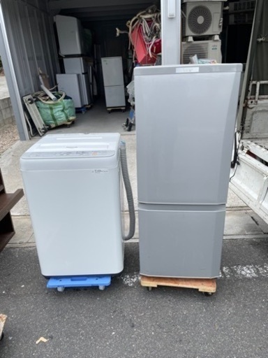 愛知近郊配送無料　格安　単身向け　新生活　冷蔵庫・洗濯機セット
