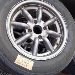 商談中　ワタナベ　114.3  7Jx15　中古4本セット