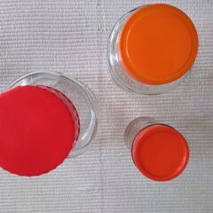 梅酒＆果実酒ビン3個　４リットル、2.5～3リットル(?)　1リットル　の画像