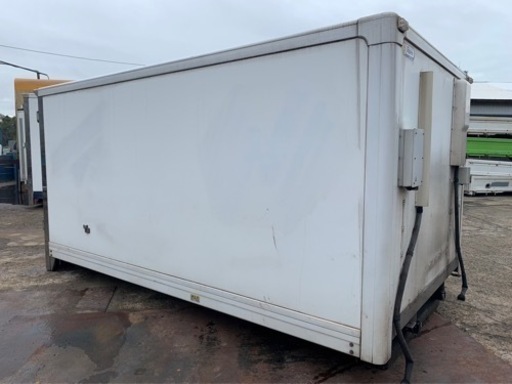 No.750 保冷バン 2ｔ 車  アルミ 箱 バイク 倉庫 トラック コンテナ 米 保管庫 物置 DIY