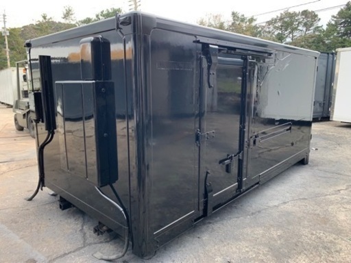 No.751 保冷バン 2ｔ 車  アルミ 箱 バイク 倉庫 トラック コンテナ 米 保管庫 物置 DIY