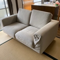 無印良品　2人掛けソファ　【最終値下げ】 無印良品 2人掛けソファ 値下げしました