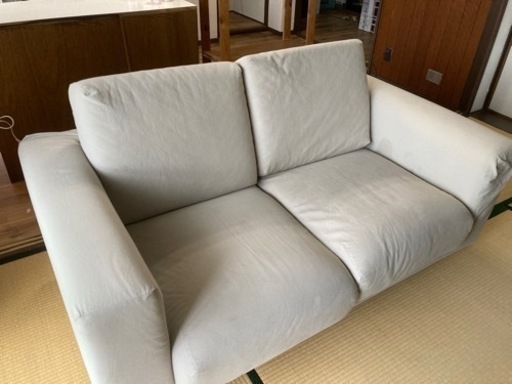 無印良品　2人掛けソファ　値下げしました