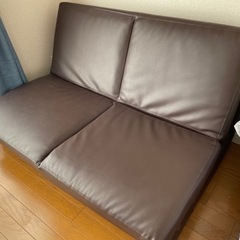 ローソファーベッド　幅116 高さ70 奥行き80cm