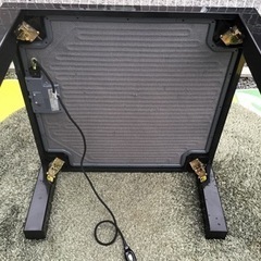 中古　難あり　ニトリ　折りたたみ式　ヒーターコタツ　テーブルの画像