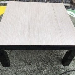 中古　難あり　ニトリ　折りたたみ式　ヒーターコタツ　テーブル