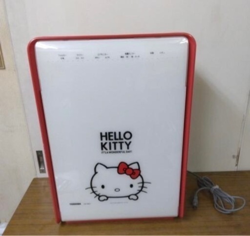 希少 ハローキティ 空気清浄機 TOSHIBA CAF-86KT キティちゃん