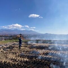 「田んぼ・畑等畦畔の草刈り」一緒に働いていただける地元の方。の画像