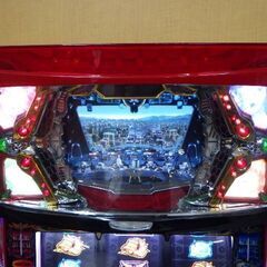 パチスロ 創聖のアクエリオン 初代　コイン不要機　ドアキー・設定キー有り　￥8,580税込の画像