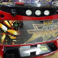 パチスロ 創聖のアクエリオン 初代　コイン不要機　ドアキー・設定キー有り　￥8,580税込の画像